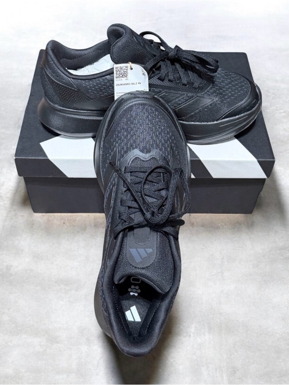 Adidas Duramo SL 2.0 Black Running Shoes Unisex Men’s 7 or Women’s 8